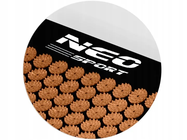 Akupresszúrás szőnyeg, Neo-Sport NS-901, fekete/arany – 7. kép Akupresszúrás szőnyeg, Neo-Sport NS-901, fekete/arany – 7. kép