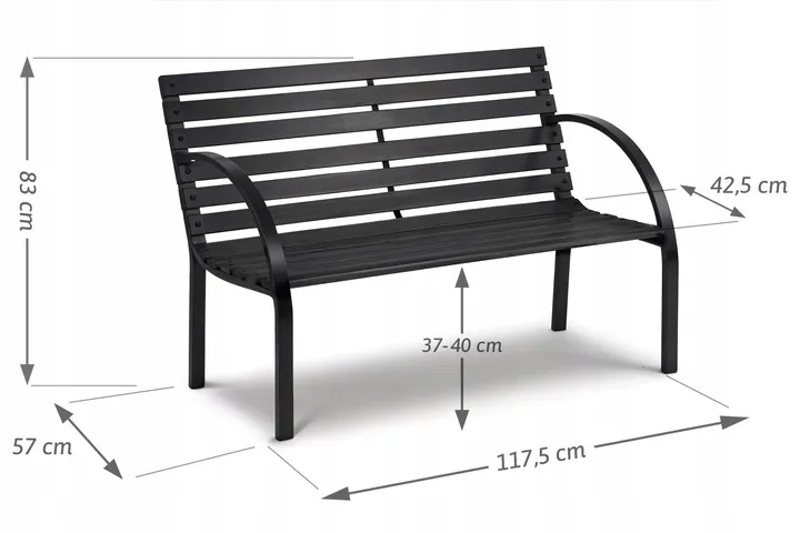 Kerti pad, Sofotel Luca, 117,5 x 83 x 57 cm – 6. kép Kerti pad, Sofotel Luca, 117,5 x 83 x 57 cm – 6. kép
