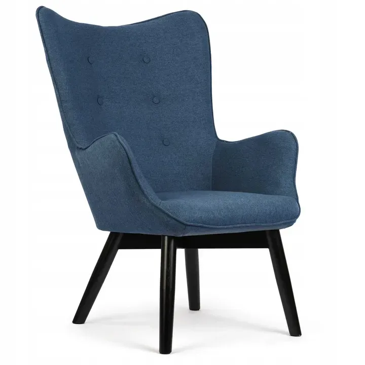 Lábtartós fotel, Sofotel Norse, kék/fekete – 11. kép Lábtartós fotel, Sofotel Norse, kék/fekete – 11. kép