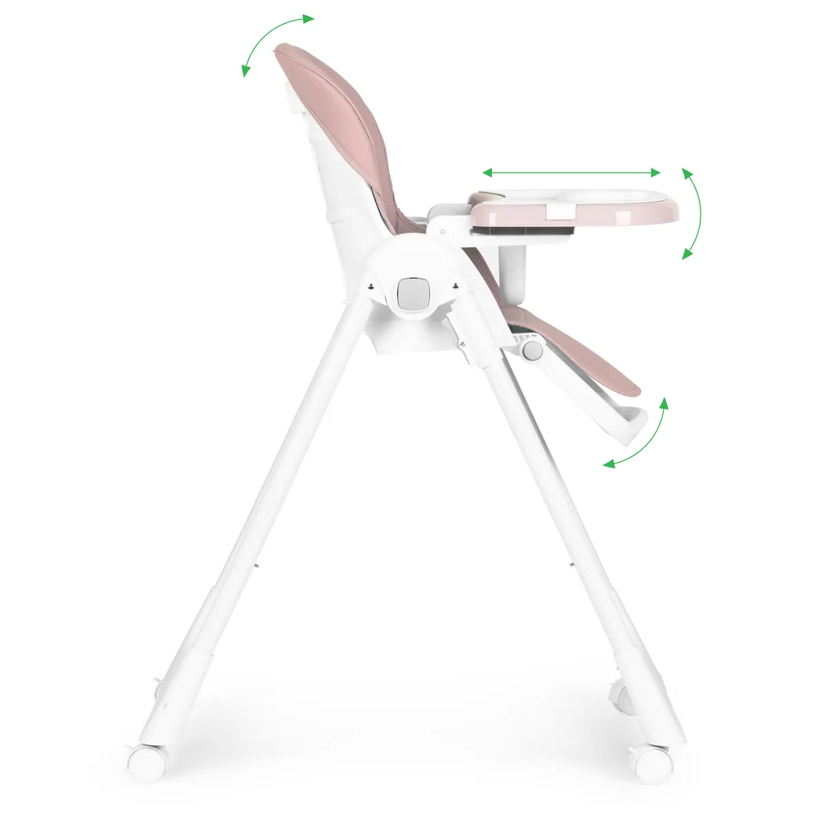 Etetőszék, ECOTOYS HA-013, rózsaszín – 3. kép