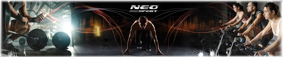 Kerti trambulin, Neo-Sport, fekete/kék – 1. kép Kerti trambulin, Neo-Sport, fekete/kék – 1. kép