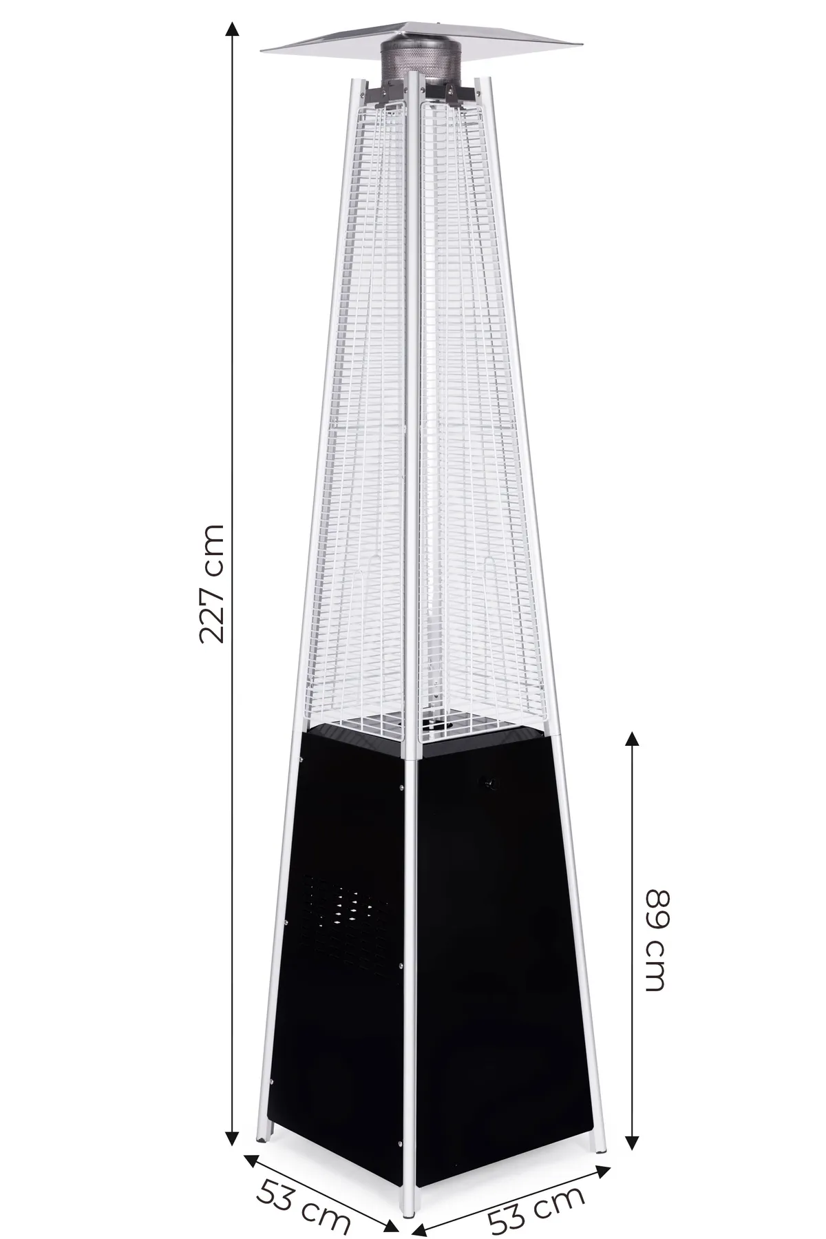 Gázos teraszfűtő, MultiGarden BFH-A-PC, 13 kW – 9. kép Gázos teraszfűtő, MultiGarden BFH-A-PC, 13 kW – 9. kép