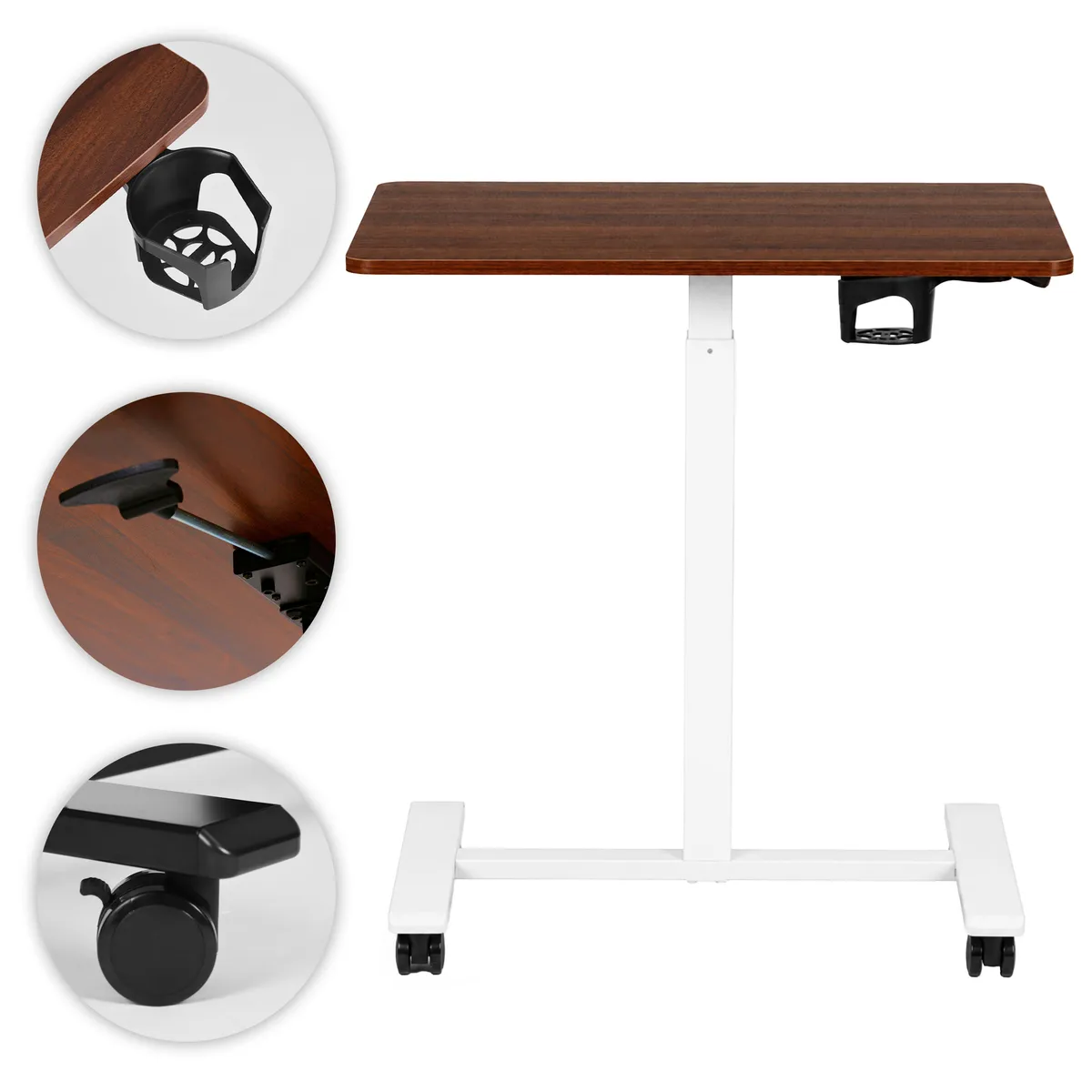 Laptopasztal, ModernHome JNI-PN01-5-16, barna – 3. kép Laptopasztal, ModernHome JNI-PN01-5-16, barna – 3. kép