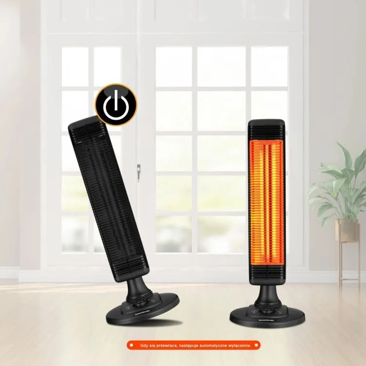 Infra hősugárzó, Bauerkraft H-685, 1000 W – 6. kép Infra hősugárzó, Bauerkraft H-685, 1000 W – 6. kép