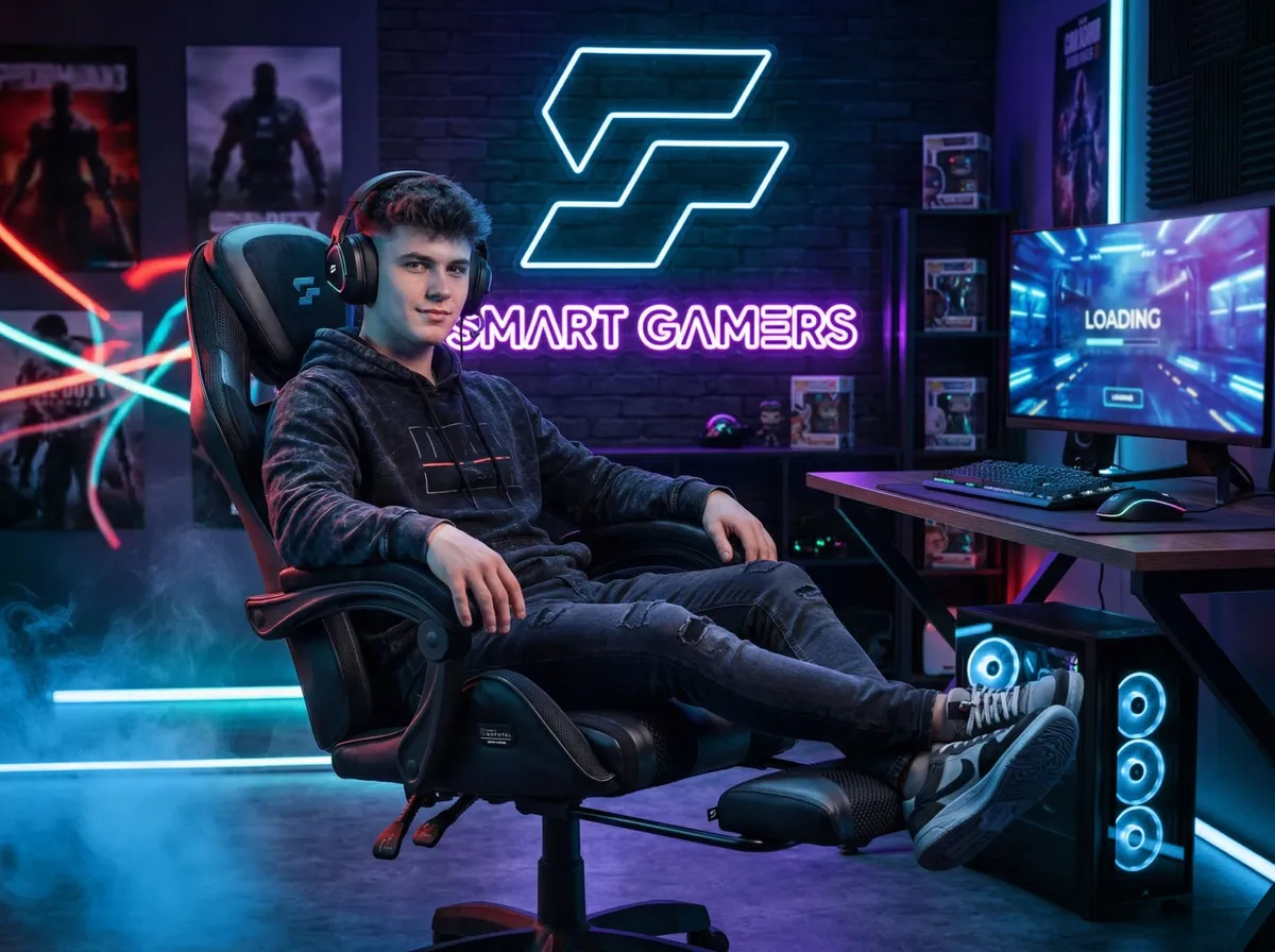 Gamer szék, Sofotel Specter, fekete – 10. kép