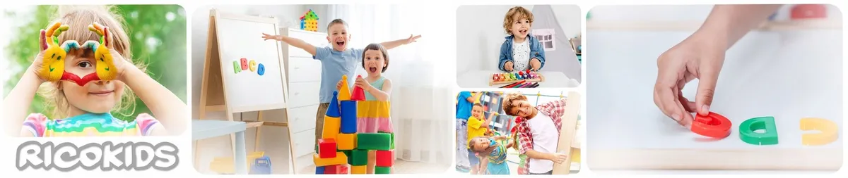 Mágneses rajztábla, Ricokids, kék – 1. kép Mágneses rajztábla, Ricokids, kék – 1. kép