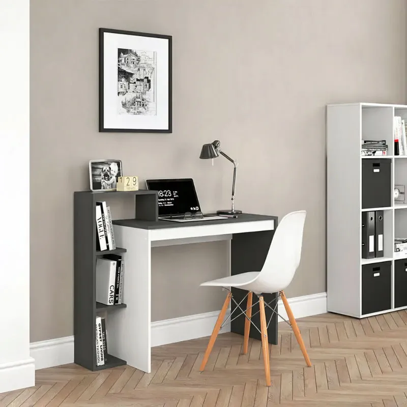 Íróasztal, ModernHome CHDK07-DG, 110 x 40 x 92 cm – 2. kép Íróasztal, ModernHome CHDK07-DG, 110 x 40 x 92 cm – 2. kép