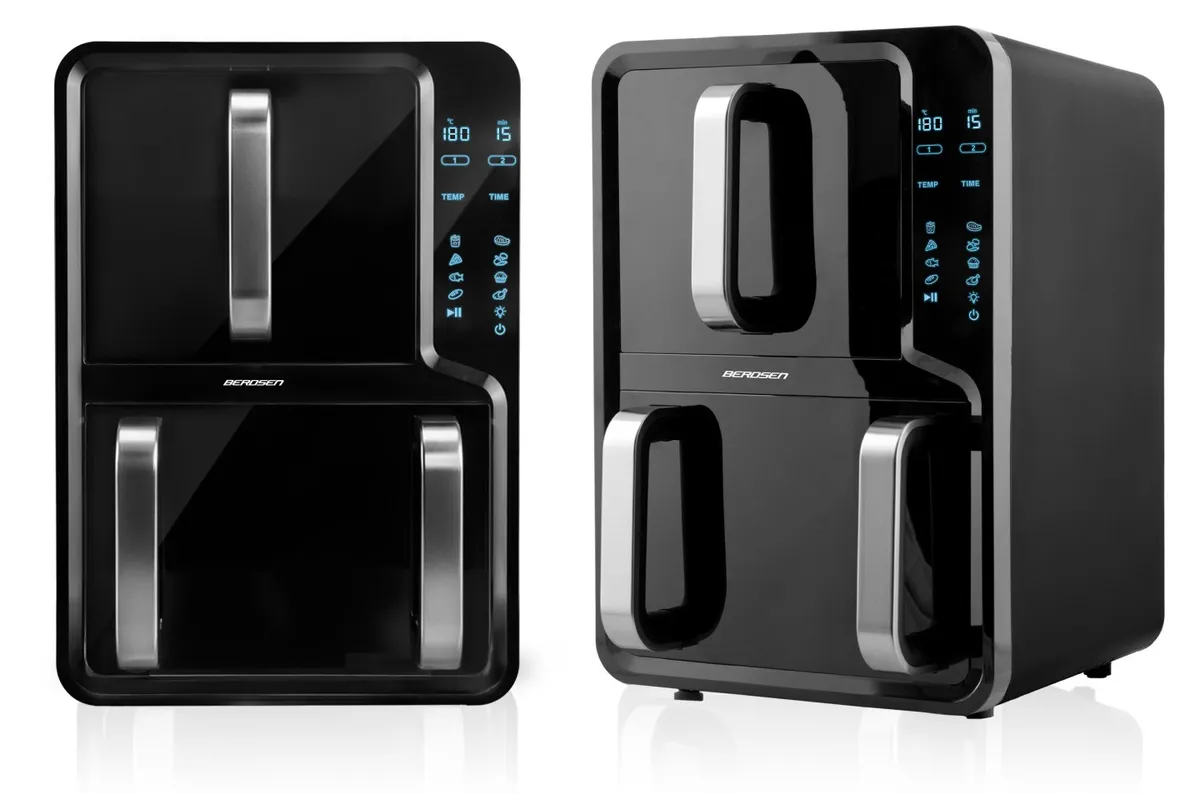 Air Fryer forrólevegős sütő, Berdsen BD-664, 12 l – 6. kép Air Fryer forrólevegős sütő, Berdsen BD-664, 12 l – 6. kép