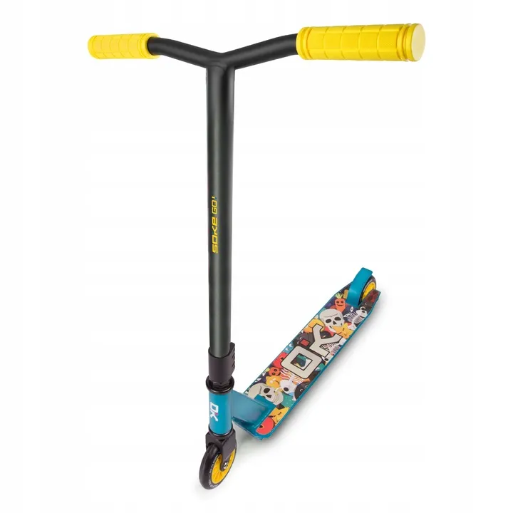 Kaszkadőr roller, SOKE GO!, sárga – 2. kép Kaszkadőr roller, SOKE GO!, sárga – 2. kép