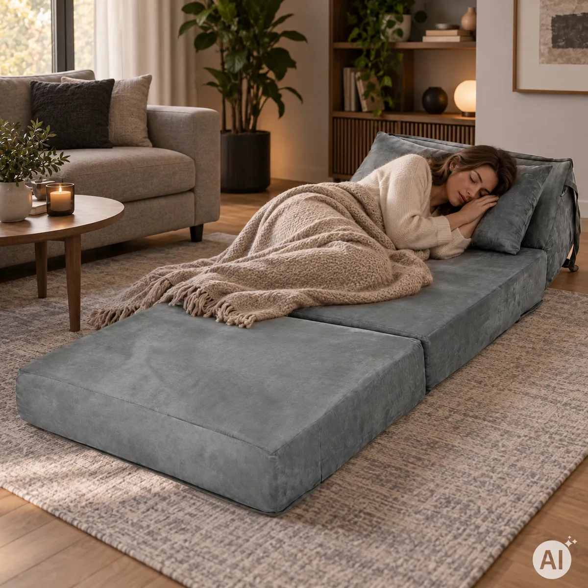 Kihúzható fotelágy, ModernHome DA001-4, 70 x 190 cm – 2. kép Kihúzható fotelágy, ModernHome DA001-4, 70 x 190 cm – 2. kép