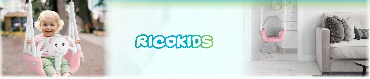 Gyerek hinta, Ricokids, szürke/zöld – 1. kép Gyerek hinta, Ricokids, szürke/zöld – 1. kép