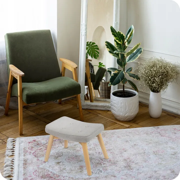 Lábtartó, Sofotel Norse, szürke – 3. kép