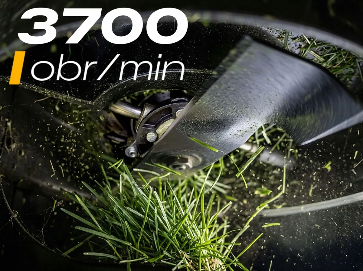 Elektromos fűnyíró, Humberg HM-612, szürke/fekete – 4. kép Elektromos fűnyíró, Humberg HM-612, szürke/fekete – 4. kép