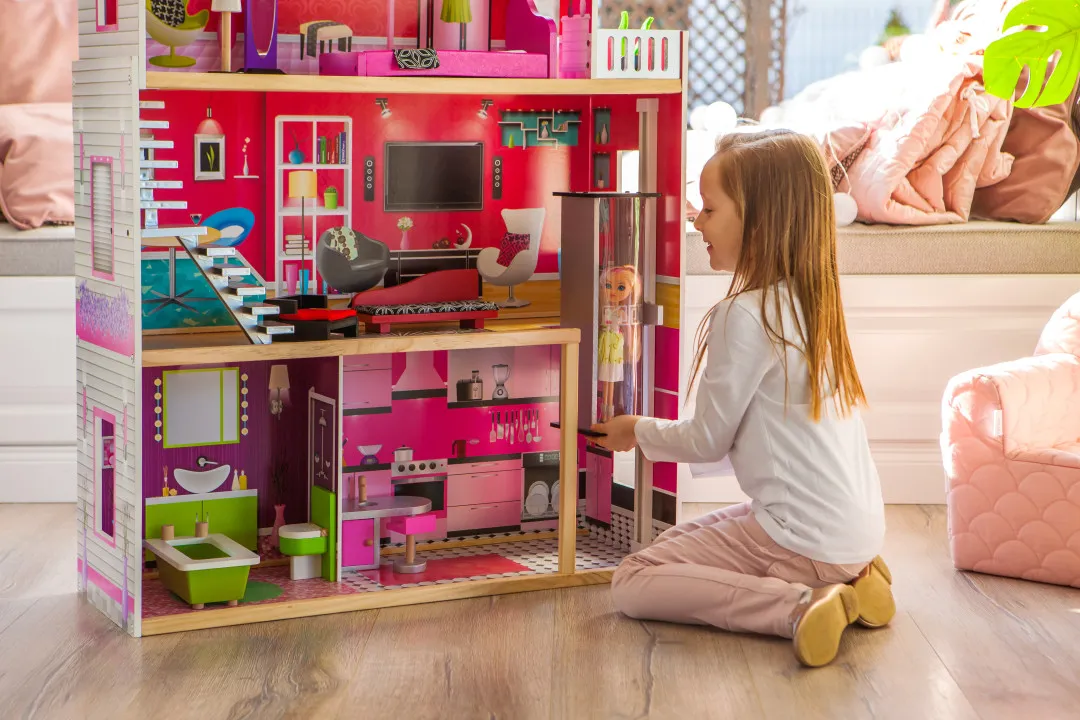 Fa babaház, ECOTOYS 4118, Malibu rezidencia – 3. kép Fa babaház, ECOTOYS 4118, Malibu rezidencia – 3. kép