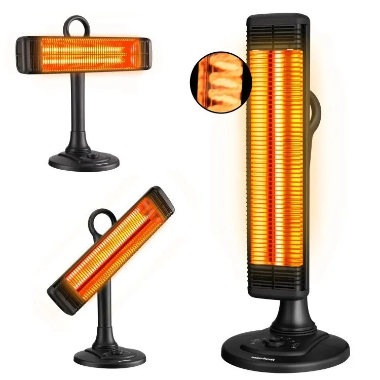 Infra hősugárzó, Bauerkraft H-685, 1000 W – 1. kép Infra hősugárzó, Bauerkraft H-685, 1000 W – 1. kép