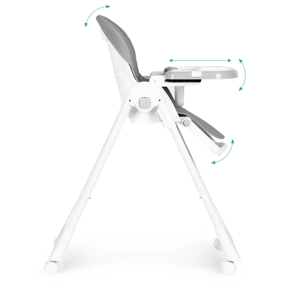 Etetőszék, ECOTOYS HA-013, sötétszürke – 3. kép Etetőszék, ECOTOYS HA-013, sötétszürke – 3. kép