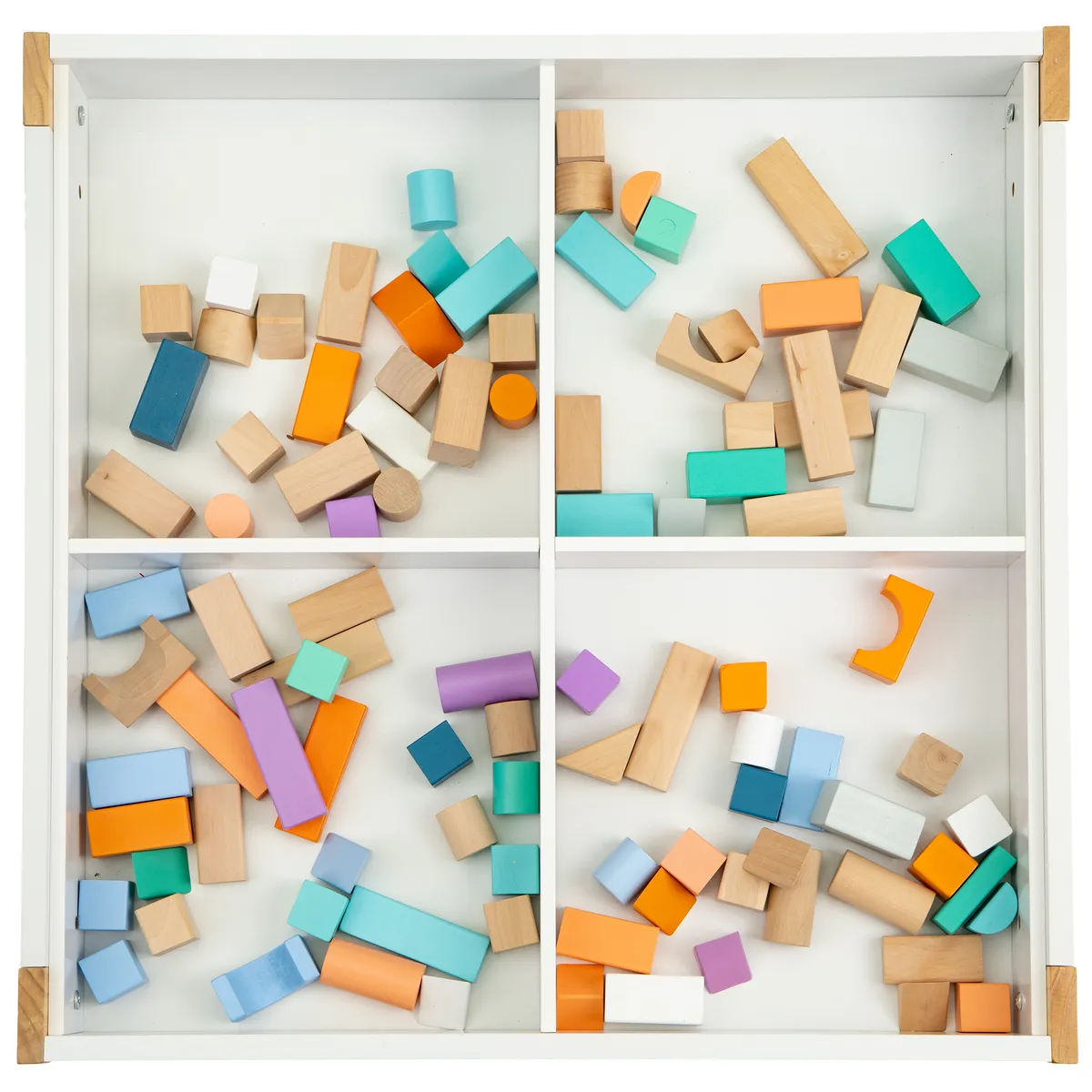 Gyerek asztal és szék szett, ECOTOYS OT143, 1 db asztal + 2 db szék – 4. kép
