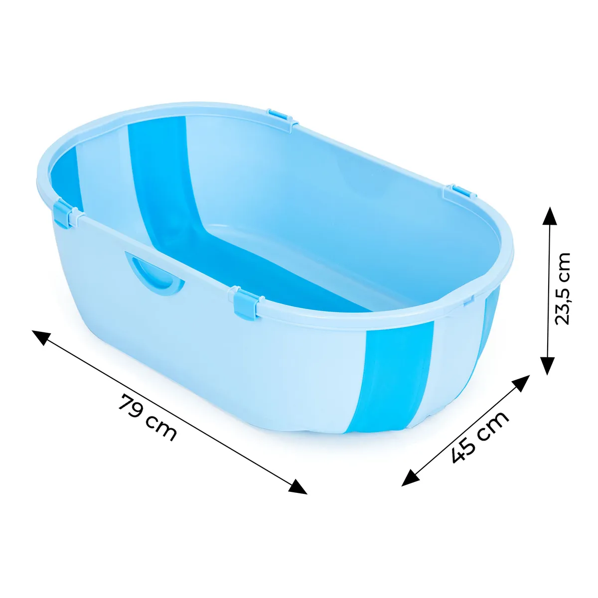 Utazó gyerekkád, ECOTOYS HA-B46, kék – 5. kép Utazó gyerekkád, ECOTOYS HA-B46, kék – 5. kép