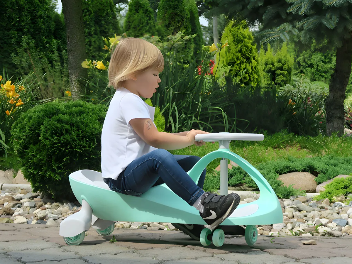 Wiggle autó, ECOTOYS YM-SW-1, zöld – 2. kép
