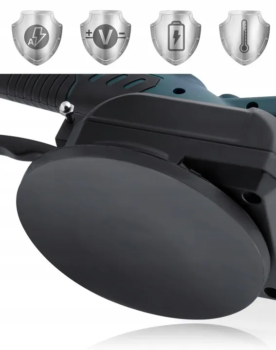 Akkumulátoros tapadókorong, Humberg HM-160, kék/fekete – 9. kép Akkumulátoros tapadókorong, Humberg HM-160, kék/fekete – 9. kép