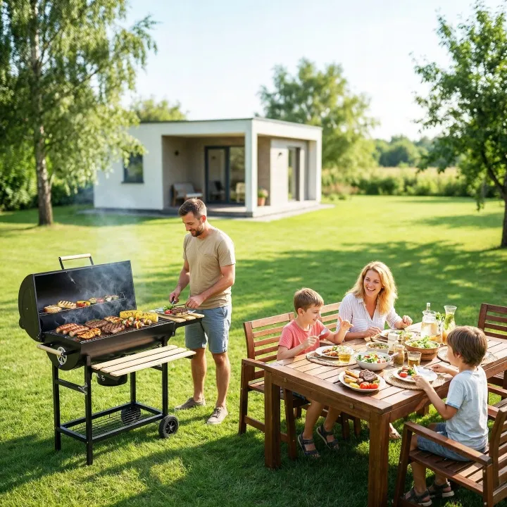 Faszenes grill, Berdsen BD-895, fekete – 12. kép