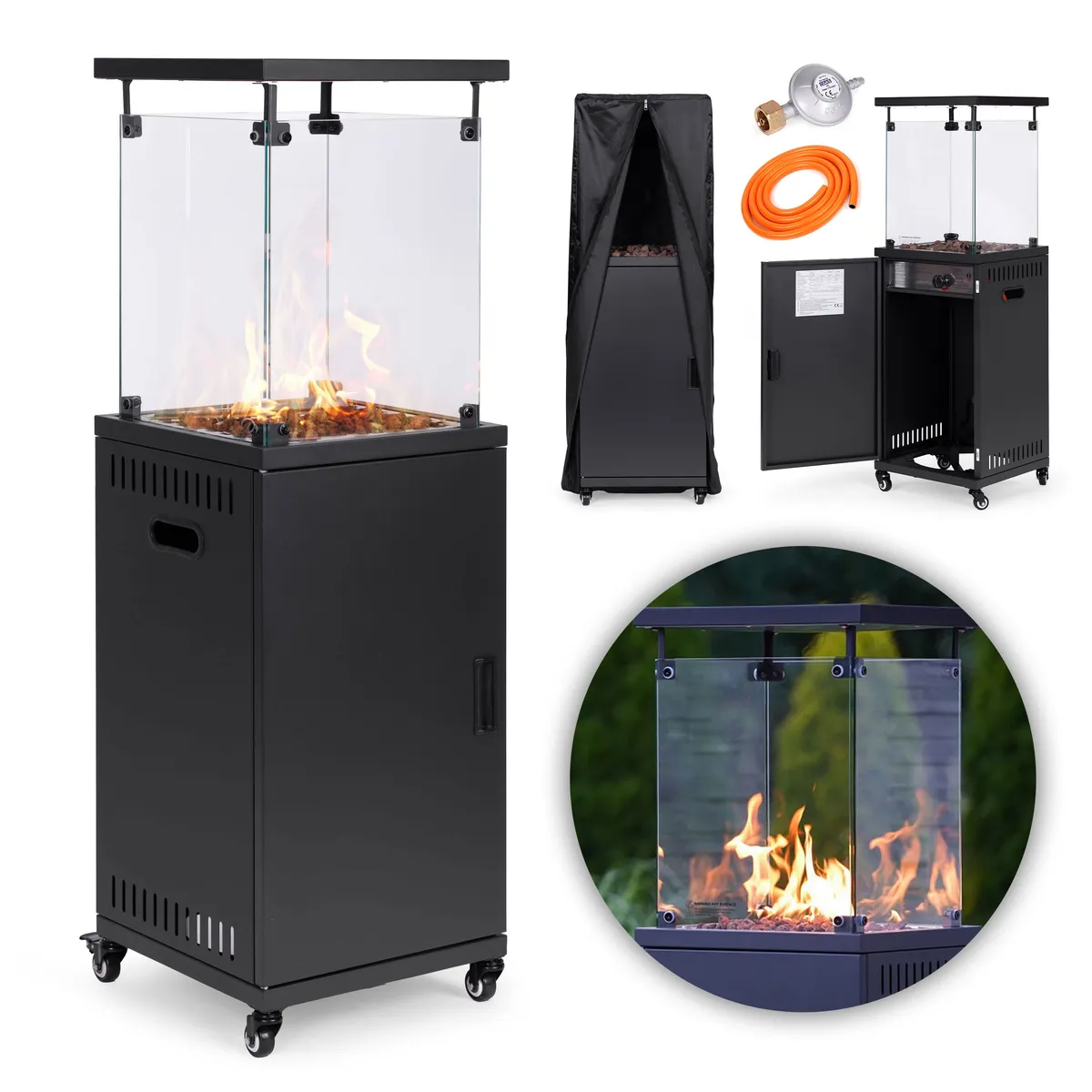 Gázos teraszfűtő, MultiGarden FPS-B-BJ, 13 kW – 1. kép Gázos teraszfűtő, MultiGarden FPS-B-BJ, 13 kW – 1. kép