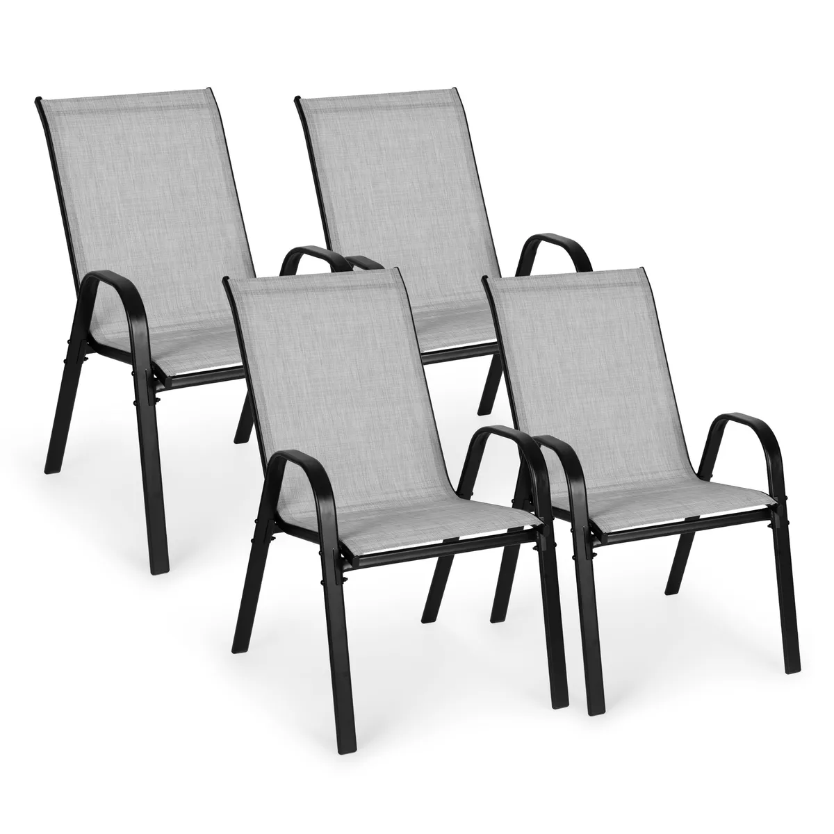 Kerti szék, MultiGarden SC-092KD-4, világosszürke – 1. kép Kerti szék, MultiGarden SC-092KD-4, világosszürke – 1. kép