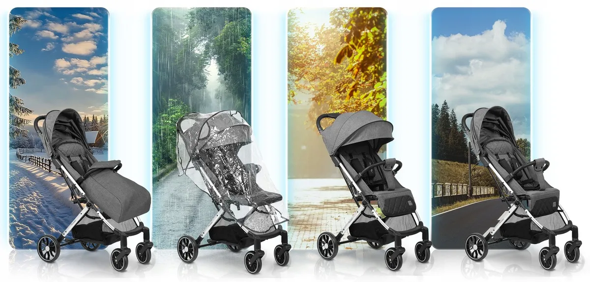 Babakocsi, Nukido Paseo, szürke – 3. kép Babakocsi, Nukido Paseo, szürke – 3. kép