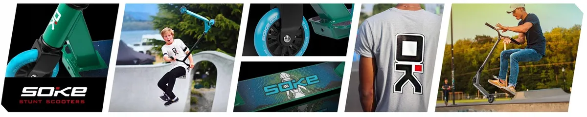 Kaszkadőr roller, SOKE GO!, kék – 1. kép Kaszkadőr roller, SOKE GO!, kék – 1. kép