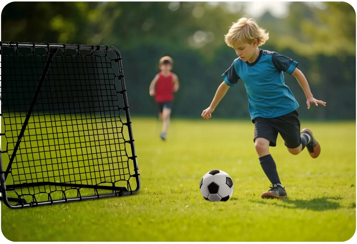 Visszapattanó futball edzőkapu, Neo-Sport, 120 x 120 cm – 6. kép Visszapattanó futball edzőkapu, Neo-Sport, 120 x 120 cm – 6. kép