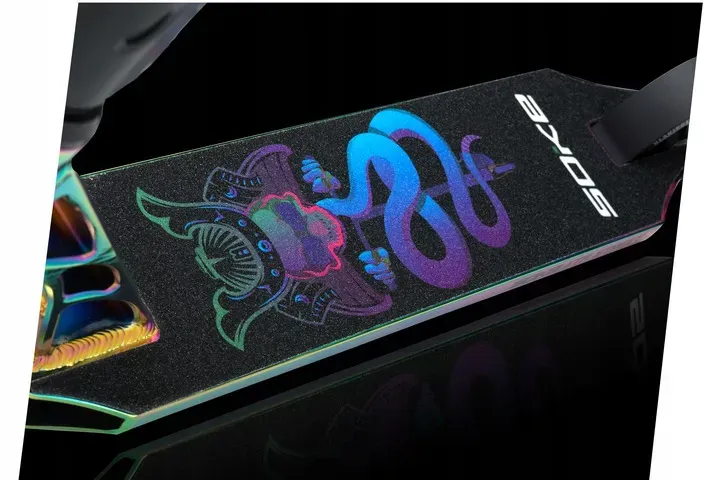 Kaszkadőr roller, SOKE XTR Street Rainbow, fekete – 7. kép Kaszkadőr roller, SOKE XTR Street Rainbow, fekete – 7. kép