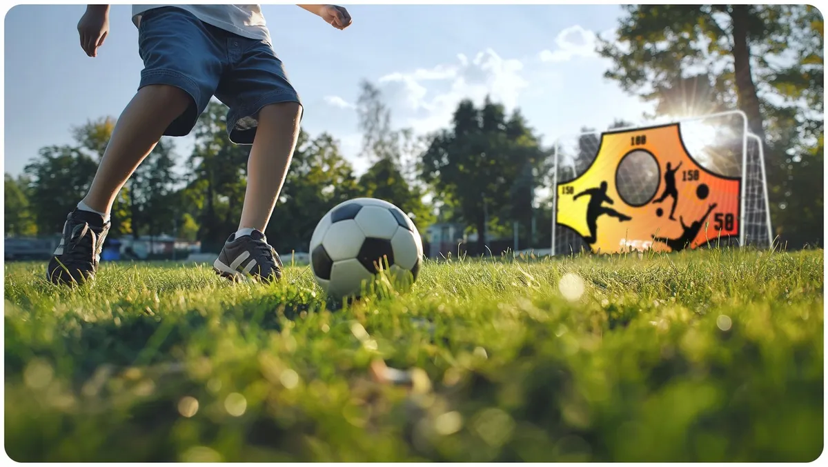 Célzóponyva futballkapura, Neo-Sport, 180 x 120 cm – 3. kép Célzóponyva futballkapura, Neo-Sport, 180 x 120 cm – 3. kép