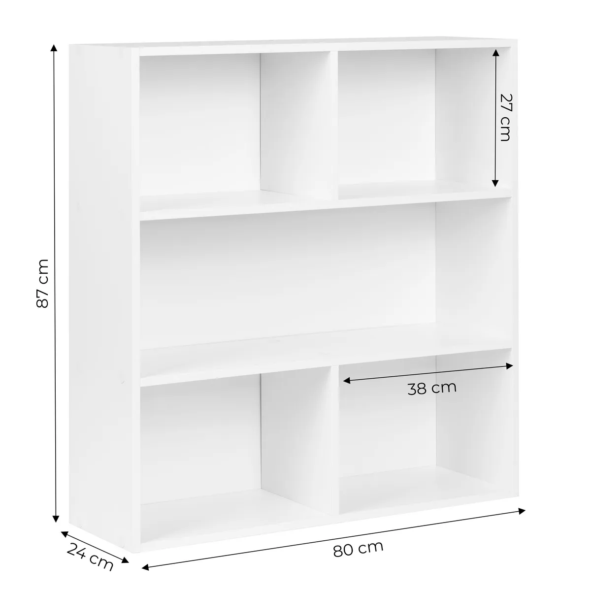 Tárolópolc, ModernHome S-20-W, 3 szintes – 4. kép Tárolópolc, ModernHome S-20-W, 3 szintes – 4. kép