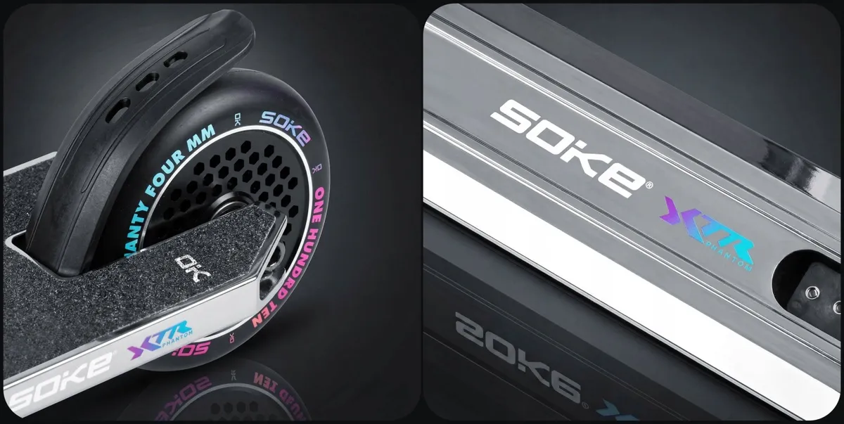 Trükkroller, SOKE XTR, ezüst/fekete – 14. kép Trükkroller, SOKE XTR, ezüst/fekete – 14. kép