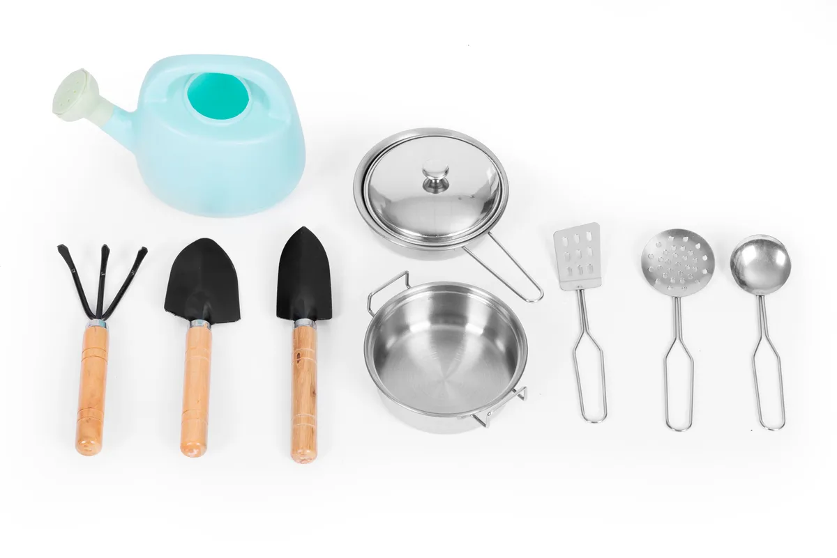 Kültéri játékkonyha, ECOTOYS TL814004, fa – 5. kép
