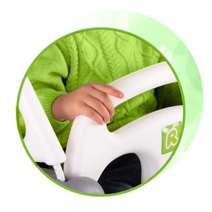 Gyerek hinta, Ricokids, szürke/fehér – 4. kép Gyerek hinta, Ricokids, szürke/fehér – 4. kép