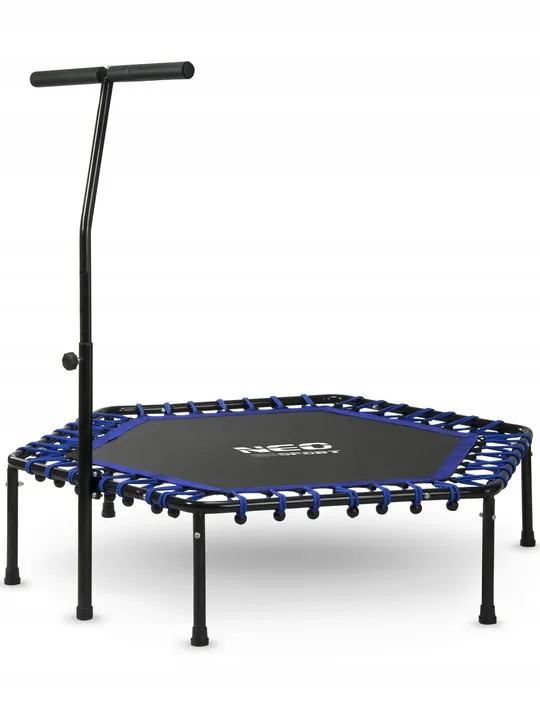 Fitnesz trambulin, Neo-Sport, fekete/kék – 2. kép Fitnesz trambulin, Neo-Sport, fekete/kék – 2. kép