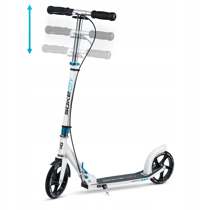 Klasszikus roller, SOKE City, fehér – 10. kép Klasszikus roller, SOKE City, fehér – 10. kép