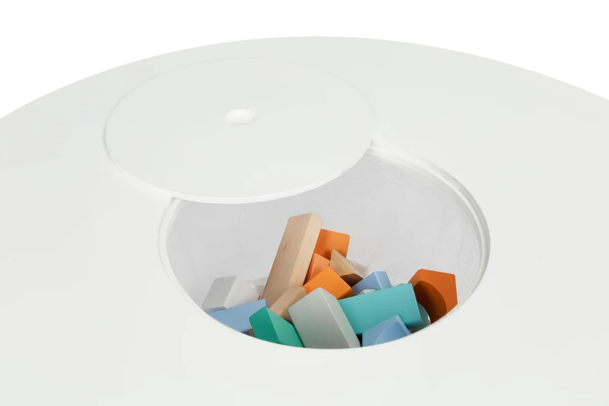 Gyerek asztal és szék szett, ECOTOYS WH135, fehér – 4. kép Gyerek asztal és szék szett, ECOTOYS WH135, fehér – 4. kép