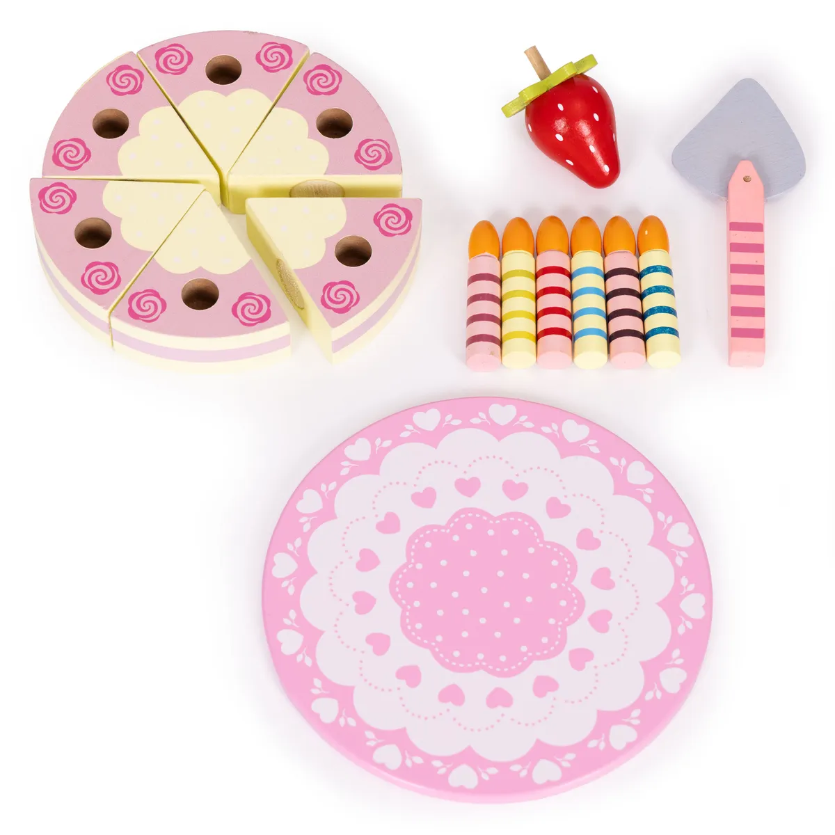 Játék élelmiszerkészlet, ECOTOYS TL10032, tortával – 3. kép Játék élelmiszerkészlet, ECOTOYS TL10032, tortával – 3. kép