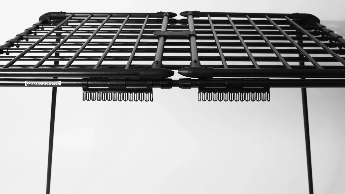Ruhaszárító, Bauerkraft G-679, fekete – 4. kép Ruhaszárító, Bauerkraft G-679, fekete – 4. kép