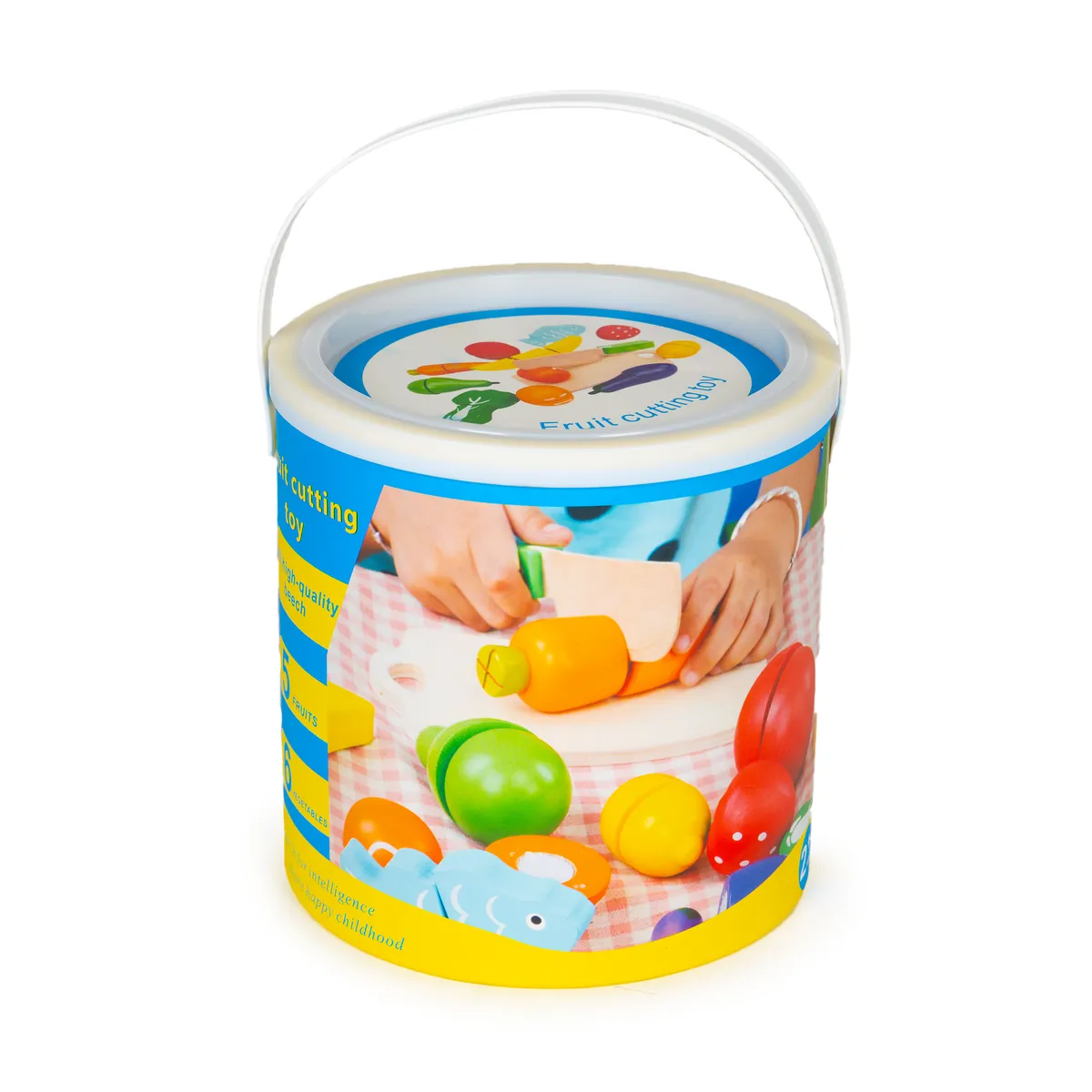 Játék élelmiszerkészlet, Multistore HC517244, zöldségek és gyümölcsök – 4. kép Játék élelmiszerkészlet, Multistore HC517244, zöldségek és gyümölcsök – 4. kép