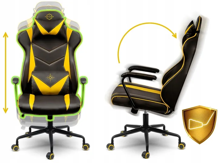 Gamer szék, Sofotel Blitzcrank, fekete – 4. kép Gamer szék, Sofotel Blitzcrank, fekete – 4. kép