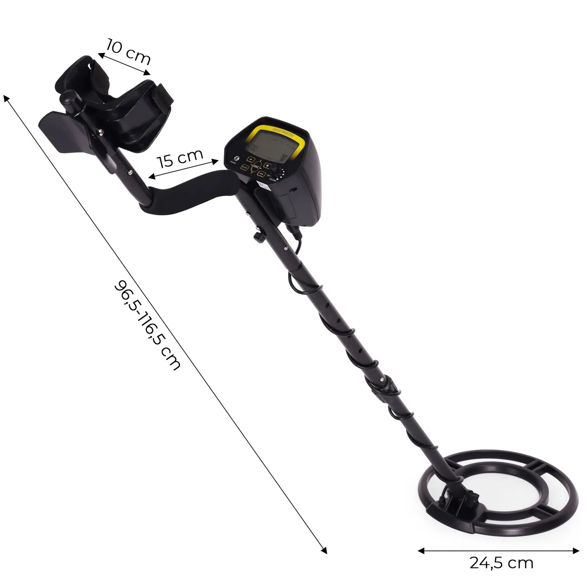 Fémdetektor, Multistore GC-1032, 96,5-116,5 cm – 5. kép