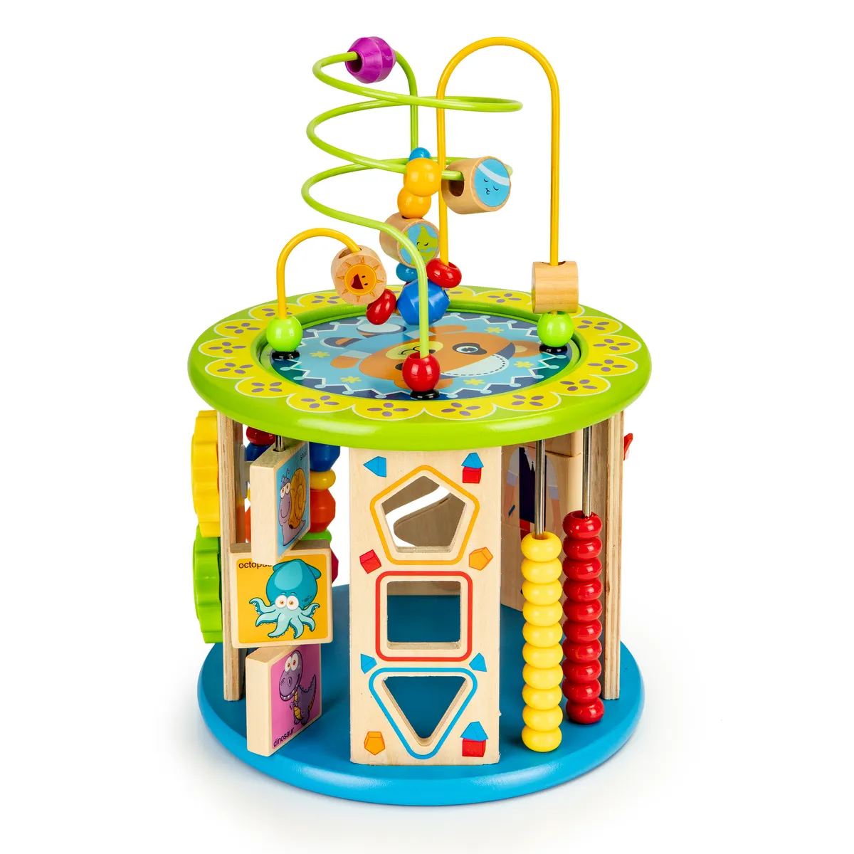 Oktatójáték, ECOTOYS HM179520, 21,5 x 21,5 x 17,5 cm – 1. kép Oktatójáték, ECOTOYS HM179520, 21,5 x 21,5 x 17,5 cm – 1. kép