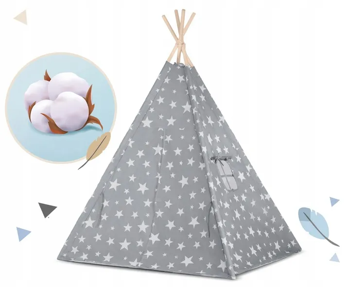 Gyereksátor, Nukido Tipi, fényfüzérrel – 4. kép