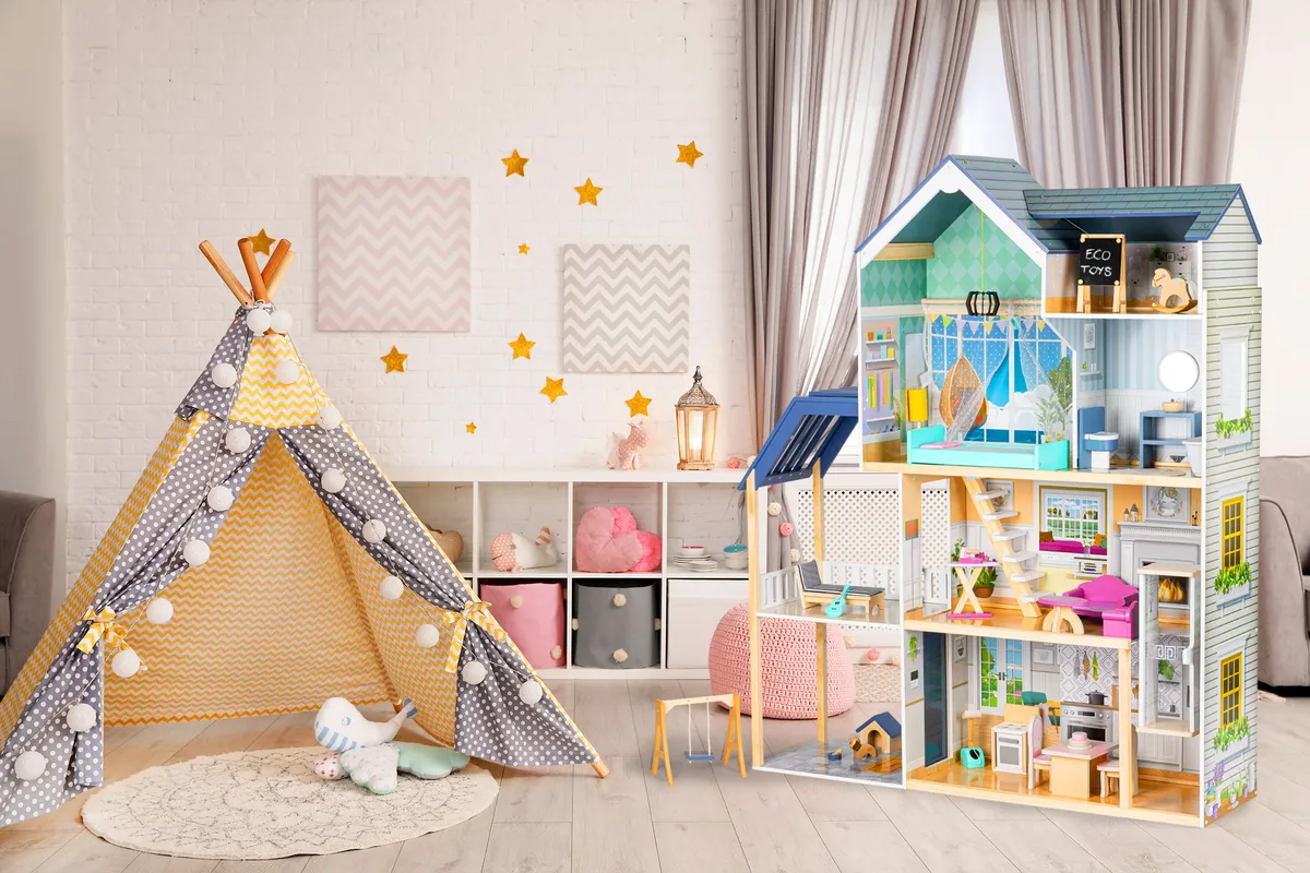 Fa babaház, ECOTOYS 8101, Maya rezidencia – 2. kép