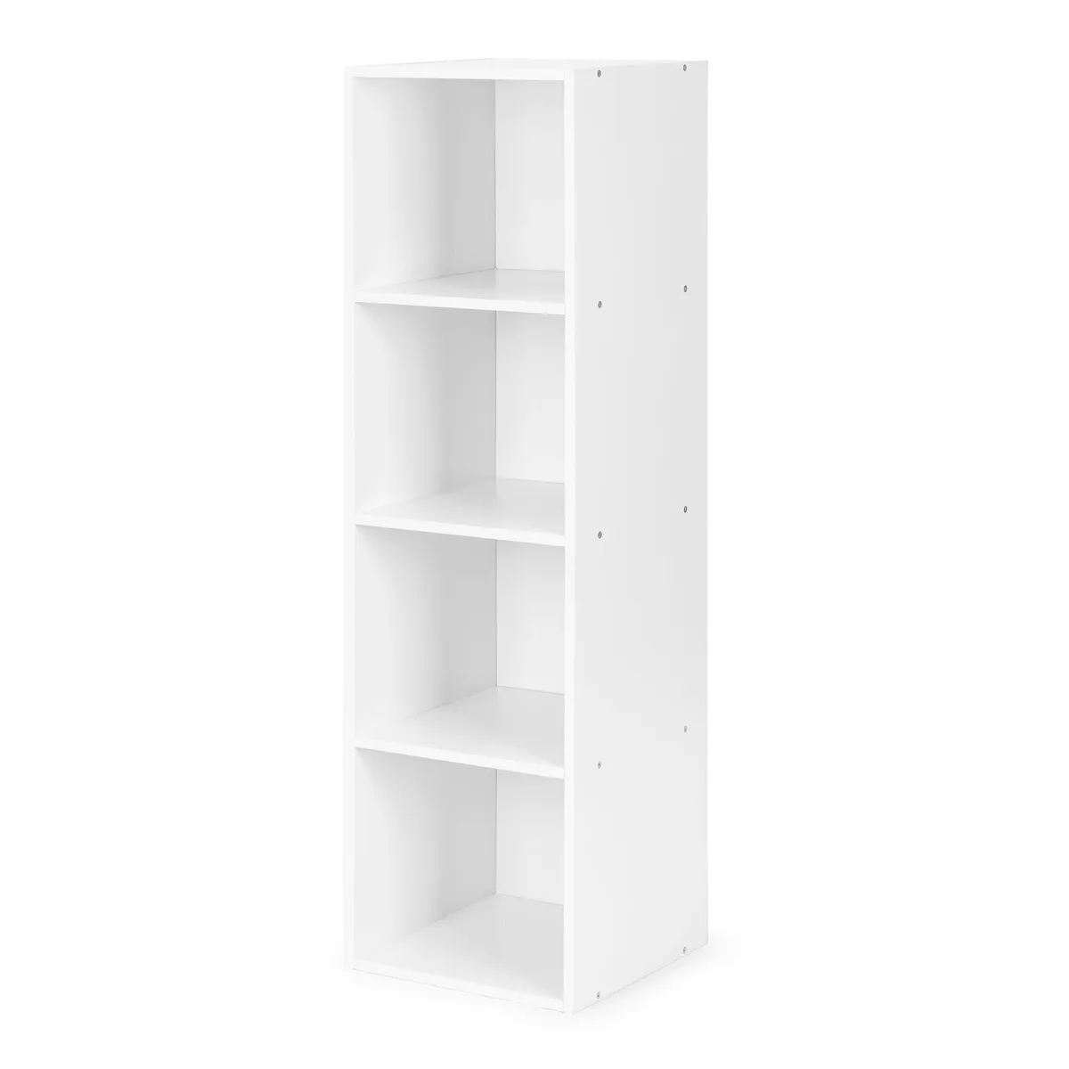 Könyvespolc, ModernHome KJZ2173, fehér – 3. kép Könyvespolc, ModernHome KJZ2173, fehér – 3. kép