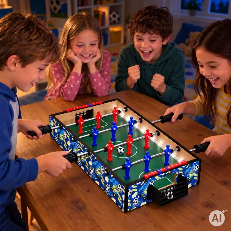Csocsóasztal, ECOTOYS HM260878, zöld – 3. kép