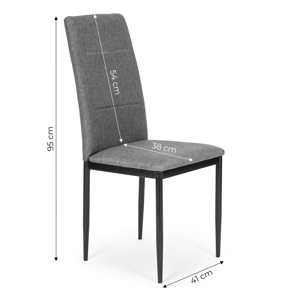 Étkezőszék, ModernHome KJC007, 4 db – 5. kép Étkezőszék, ModernHome KJC007, 4 db – 5. kép